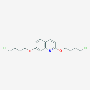 molecular formula C17H21Cl2NO2 B1412755 2,7-双(4-氯丁氧基)喹啉 CAS No. 2060027-95-2