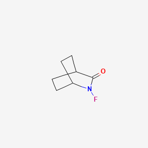 2-Fluoro-2-azabicyclo[2.2.2]octan-3-one