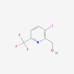 3-Iodo-6-(trifluoromethyl)pyridine-2-methanol