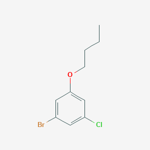molecular formula C10H12BrClO B1412776 1-Bromo-3-butoxy-5-chlorobenzene CAS No. 1881291-12-8