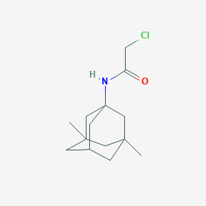 molecular formula C14H22ClNO B14127866 2-chloro-N-(3,5-dimethyl-adamantan-1-yl)-acetamide CAS No. 947238-46-2