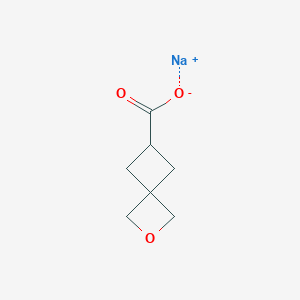 molecular formula C7H9NaO3 B1412789 Sodium 2-oxaspiro[3.3]heptane-6-carboxylate CAS No. 2095409-78-0