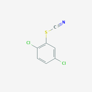 molecular formula C7H3Cl2NS B14128011 1,4-Dichloro-2-thiocyanatobenzene CAS No. 3226-39-9