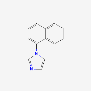 molecular formula C13H10N2 B14128121 1-(naphthalen-1-yl)-1H-imidazole 