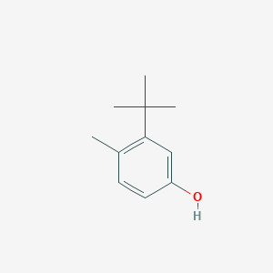 molecular formula C11H16O B14128126 3-Tert-butyl-4-methylphenol CAS No. 133-72-2