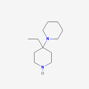 molecular formula C12H24N2 B1412822 4'-Ethyl-[1,4']bipiperidinyl CAS No. 2060038-54-0