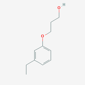 molecular formula C11H16O2 B14128240 3-(3-Ethylphenoxy)propan-1-OL CAS No. 939381-29-0