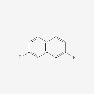 molecular formula C10H6F2 B14128392 2,7-Difluoronaphthalene CAS No. 59079-70-8