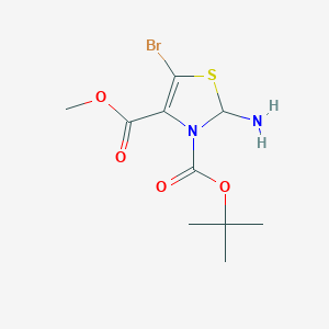 molecular formula C10H15BrN2O4S B14128399 C10H15BrN2O4S 