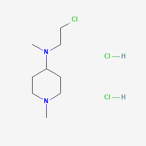N-(2-Chloroethyl)-N,1-dimethylpiperidin-4-amine dihydrochloride