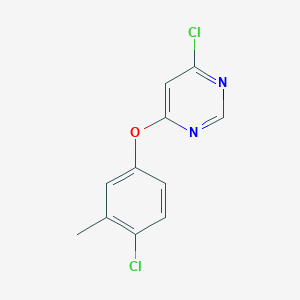 4-(4-Chloro-3-methylphenoxy)-6-chloropyrimidine