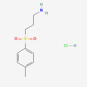 molecular formula C10H16ClNO2S B1412871 3-(甲苯-4-磺酰基)丙胺盐酸盐 CAS No. 1158465-06-5