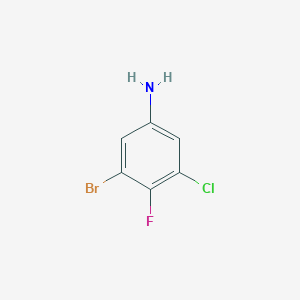 3-Bromo-5-chloro-4-fluoroaniline