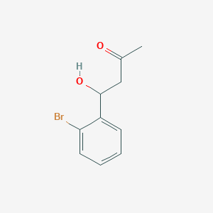 4-(2-Bromophenyl)-4-hydroxybutan-2-one