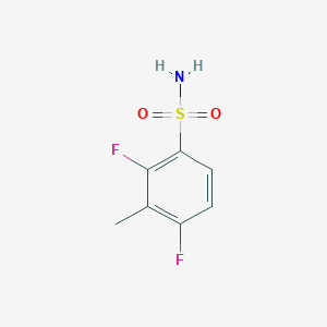 molecular formula C7H7F2NO2S B1412909 2,4-Difluoro-3-methylbenzenesulfonamide CAS No. 1806332-34-2