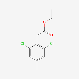 Ethyl 2,6-dichloro-4-methylphenylacetate