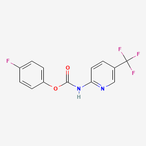 4-Fluorophenyl 5-(trifluoromethyl)-pyridin-2-ylcarbamate