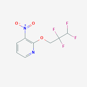 3-Nitro-2-(2,2,3,3-tetrafluoropropoxy)pyridine