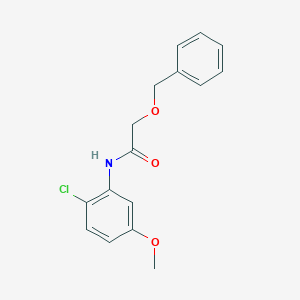 molecular formula C16H16ClNO3 B14129331 2-Benzyloxy-N-(2-chloro-5-methoxy-phenyl)acetamide 