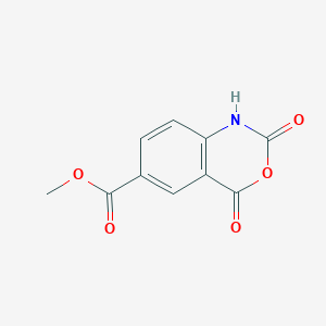 molecular formula C10H7NO5 B14129413 methyl 2,4-dioxo-1H-3,1-benzoxazine-6-carboxylate CAS No. 63746-26-9