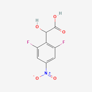 B1412945 2,6-Difluoro-4-nitromandelic acid CAS No. 1803730-77-9