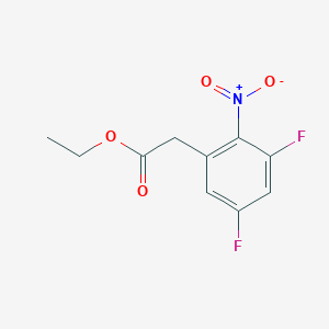 B1412946 Ethyl 3,5-difluoro-2-nitrophenylacetate CAS No. 1803730-96-2