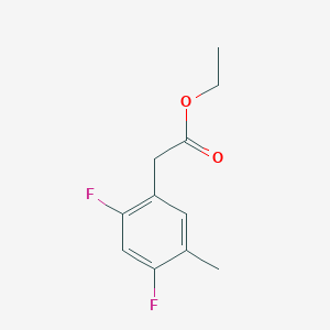 B1412952 Ethyl 2,4-difluoro-5-methylphenylacetate CAS No. 1803841-53-3