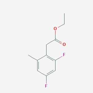 B1412953 Ethyl 2,4-difluoro-6-methylphenylacetate CAS No. 1803786-52-8