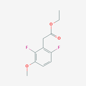 B1412971 Ethyl 2,6-difluoro-3-methoxyphenylacetate CAS No. 1806293-36-6