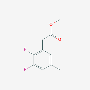molecular formula C10H10F2O2 B1412976 Methyl 2,3-difluoro-5-methylphenylacetate CAS No. 1803852-36-9