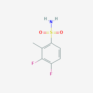 molecular formula C7H7F2NO2S B1412989 3,4-Difluoro-2-methylbenzenesulfonamide CAS No. 1804882-93-6