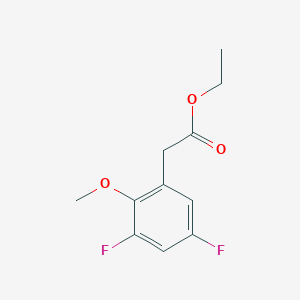 Ethyl 3,5-difluoro-2-methoxyphenylacetate