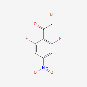 2',6'-Difluoro-4'-nitrophenacyl bromide
