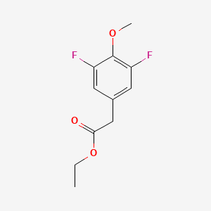 B1413028 Ethyl 3,5-difluoro-4-methoxyphenylacetate CAS No. 1807035-53-5