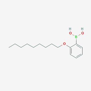 molecular formula C15H25BO3 B14130359 (2-(Nonyloxy)phenyl)boronic acid CAS No. 1313761-42-0