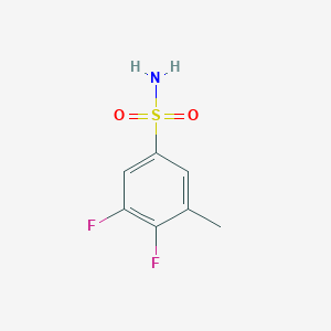 3,4-Difluoro-5-methylbenzenesulfonamide