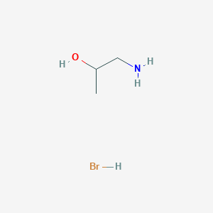 molecular formula C3H10BrNO B14130463 2-Propanol, 1-amino-, hydrobromide CAS No. 89036-61-3