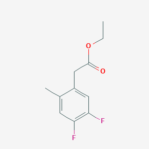 Ethyl 4,5-difluoro-2-methylphenylacetate