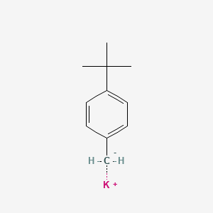 molecular formula C11H15K B14130605 Potassium (4-tert-butylphenyl)methanide CAS No. 3605-35-4