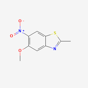 5-Methoxy-2-methyl-6-nitro-benzothiazole