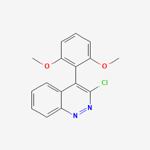 3-Chloro-4-(2,6-dimethoxyphenyl)cinnoline