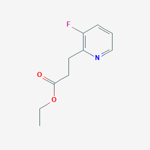 Ethyl 3-(3-fluoropyridin-2-yl)propanoate
