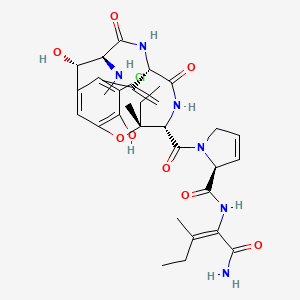 molecular formula C32H43ClN6O8 B14131099 Phomopsinamine 