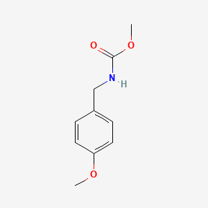 molecular formula C10H13NO3 B14131136 Methyl N-[(4-methoxyphenyl)methyl]carbamate CAS No. 121825-91-0