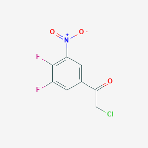 2-Chloro-1-(3,4-difluoro-5-nitrophenyl)ethanone