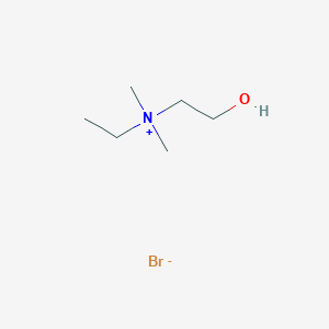 molecular formula C6H16BrNO B14131143 N-Ethyl-2-hydroxy-N,N-dimethylethan-1-aminium bromide CAS No. 4535-70-0