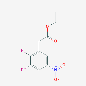 Ethyl 2,3-difluoro-5-nitrophenylacetate