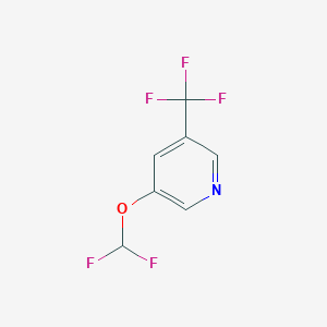 3-Difluoromethoxy-5-(trifluoromethyl)pyridine
