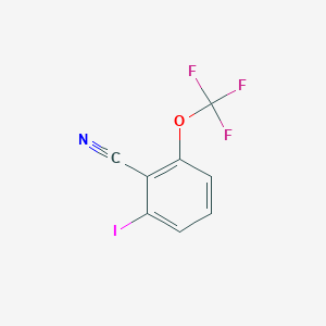 2-Iodo-6-(trifluoromethoxy)benzonitrile