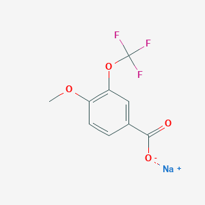Sodium 4-methoxy-3-(trifluoromethoxy)benzoate